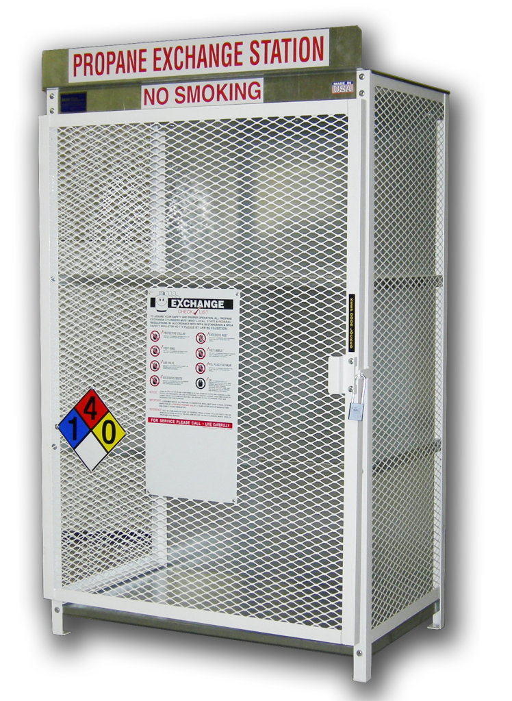 LP Gas Cylinder Storage Cabinets